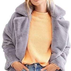 Free People Kelly Faux Fur Jacket